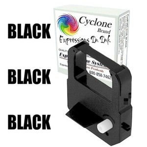 Cyclone Brand Seiko / Seikosha TP10, TP-15, TP-20, QR350, Ribbon Cartridge  BLACK | eBay
