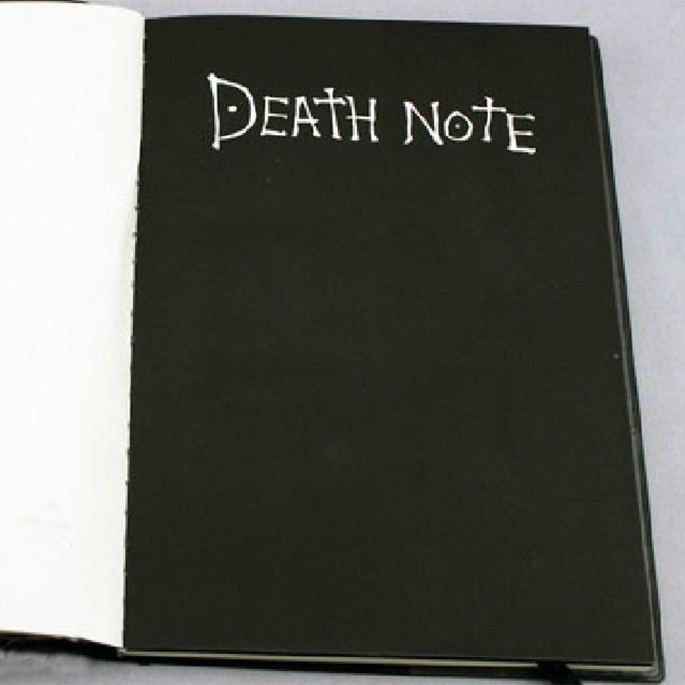 Thsue Death Note Notebook & Feather Pen Book Japan Anime Writing Journal  New 