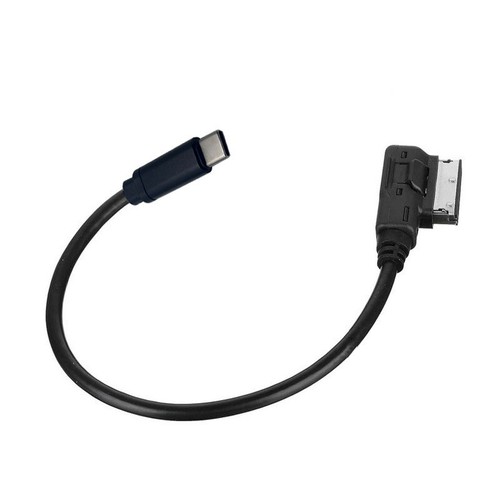 Interface musicale voiture AUX Audio MMI pour iPhone 15 câble de charge pour Mercedes-Benz - Photo 4 sur 4