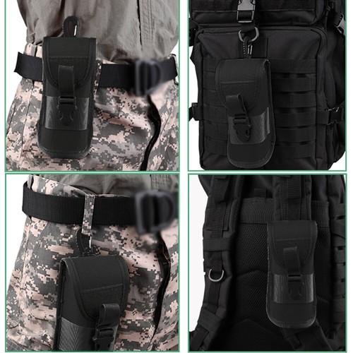 1000D Nylon Outdoor Tactical Military Airsoft Molle Sunglasses Box Hard Pouch - Foto 8 di 15