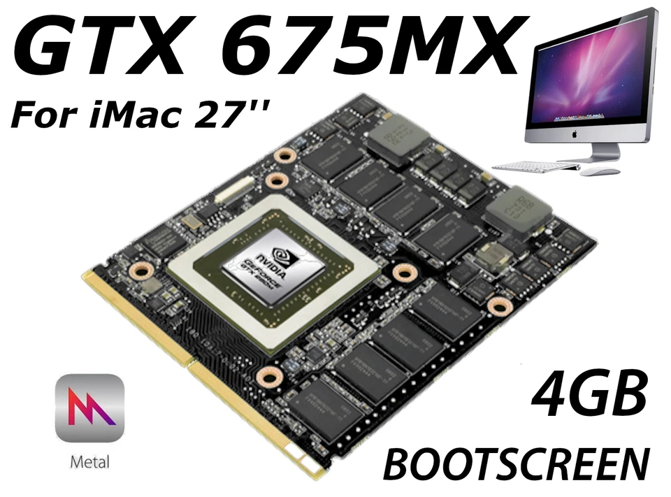 Apple 27" iMac 2009 4GB Graphics Card - Upgrades Radeon HD 4850 p/n = 661-5315 - Image 3 of 3