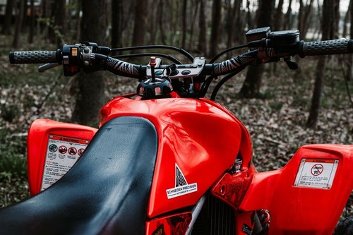 Honda Trx 450r Key Switch & Indicator Light Mount For Pro Taper Handlebar Clamps - Picture 11 of 11