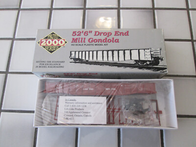proto 2000 CANADIAN NATIONAL 52 foot drop end gondola car HO SCALE