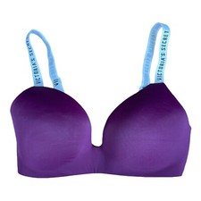 Victoria's Secret Wine 32D T-Shirt Lightly Lined Wireless Bra VS