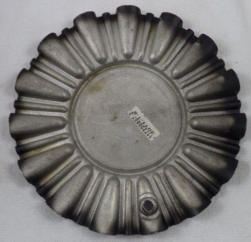 BZO Wheels Silver / Gloss Black Custom Wheel Center Cap Caps # 11722080F-2 - Picture 4 of 4