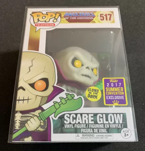 Funko Pop! Scare Glow MOTU #517 GITD Summer Convention AUTHENTIC w/ Protector