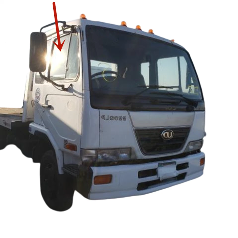 Fits Nissan UD 1800 2000 2300 2600 3300 Passenger Right Side Door Window Glass Foto 2 de 4