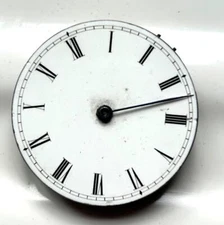 Antique Pocket Watch movement &  dial -  project/spare/repairs