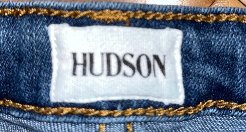 HUDSON GIRLS DENIM SHORTS W/ EMBROIDERED FLOWERS SIZE 6X EXCELLENT COND LD2 - Picture 2 of 5