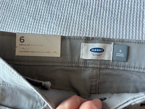 Old Navy Boys Gray Jeans Size 6 - Picture 6 of 8