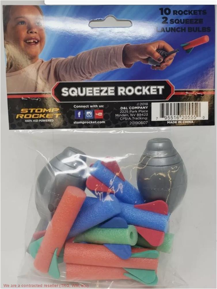 Stomp Rocket Dueling Сжимающие ракеты - 10шт