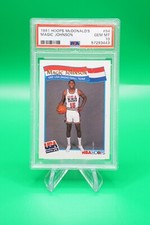 1991-92 Hoops McDonalds Team USA #54 Magic Johnson PSA 10 GEM MINT R6220J