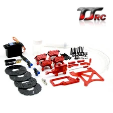 4 Wheel Hydraulic Brake Kit For 1/5 HPI Baja 5b 5T SS Rovan RC CAR PARTS