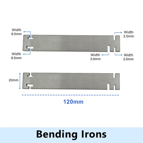 2pcs/set Small Bone Plates Bender Reconstruction Bending Irons Veterinary Tool - Picture 13 of 14