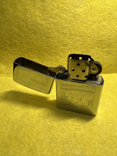 zippo vintage Marlboro lighter - three cowboys on horseback, rare 1997 - Picture 3 of 17