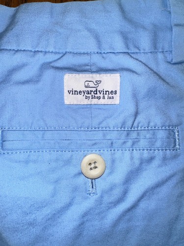 Vineyard Vines Boys Kids 12 Light Blue Uniform Dress Shep Ian Chino Flat Front - 第 8/12 張圖片