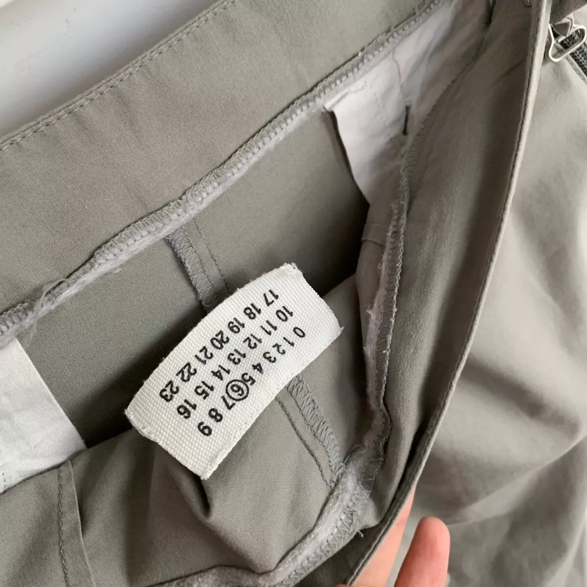 Vintage MAISON MARTIN MARGIELA Pants Trousers Full Zip Size 40