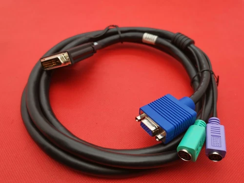 GENUINE  IBM  MOLEX C2T KVM Cable for x330 x335 Server P/N 00N6954 00N7004