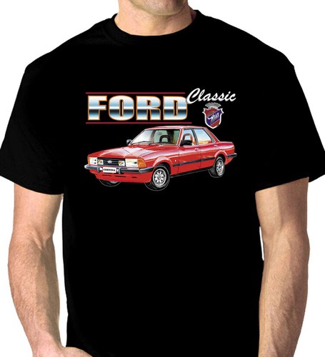 FORD TF CORTINA QUALITY BLACK TSHIRT (7 CAR COLOURS ) BIG FIT - Picture 4 of 7
