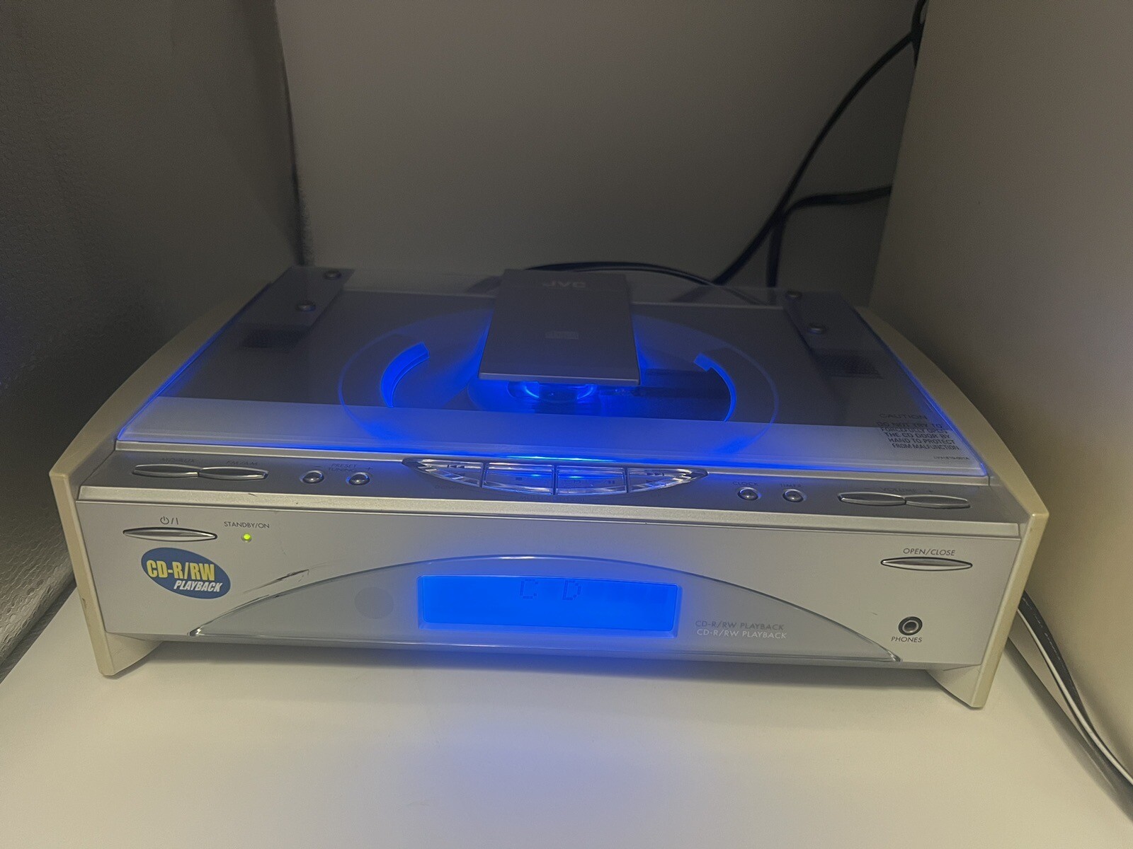 JVC Compact Component System FSSD10OO With Powered Subwoofer SPPW1000