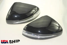 1 SET Side Mirror Cover Caps W/LED For Benz GLC GLC250 GLC300 GLC350e GLC63 L+R