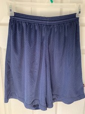 BS1--Wilson BOYS BLUE BASKETBALL SHORTS  SIZE MEDIUM