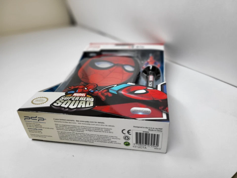 NOVA Capa e Caneta SpiderMan Super Hero Squad para Nintendo 3DS, DS Lite, DSi #52C - Imagem 4 de 4