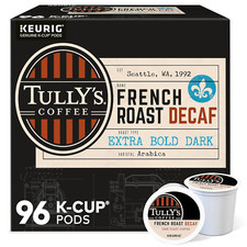 Coffee French Roast Decaf, Keurig Single-Serve K-Cup Pods, Dark Roast, 96 Count