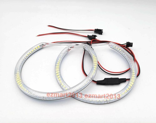 for Audi A4 S4 RS4 2004-2009 Halogen headlight LED halo ring SMD angel eye lamps - Picture 5 of 13