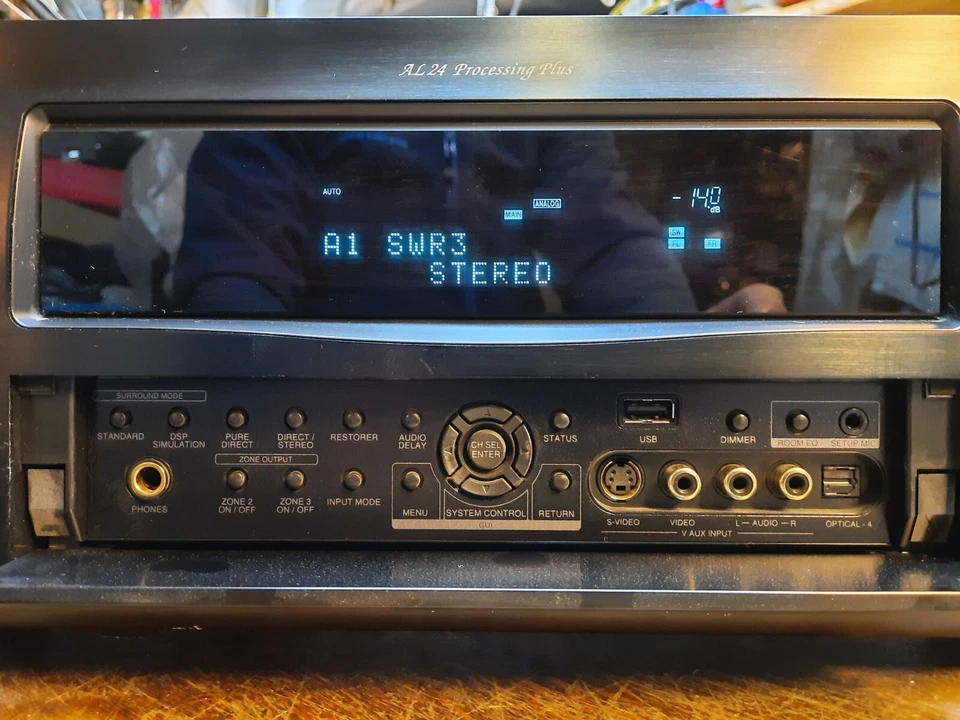 Guter Denon AVR-3808,7.1 High Definition A/V-Receiver,HDMI 1.3, 170 W, Schwarz  - Bild 2 von 4