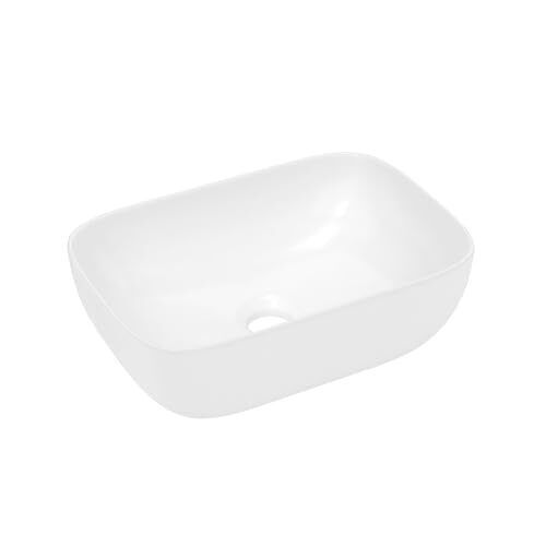 14.5'' x 10'' Bathroom Small Vessel Sink Above Counter White Porcelain - Bild 8 von 8