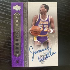 2006-07 Upper Deck Chronology Jamaal Wilkes  Auto Autograph Lakers 42