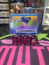 2022 Topps Chrome Nate Pearson Blue Refractor Veteran Auto Autograph  /150