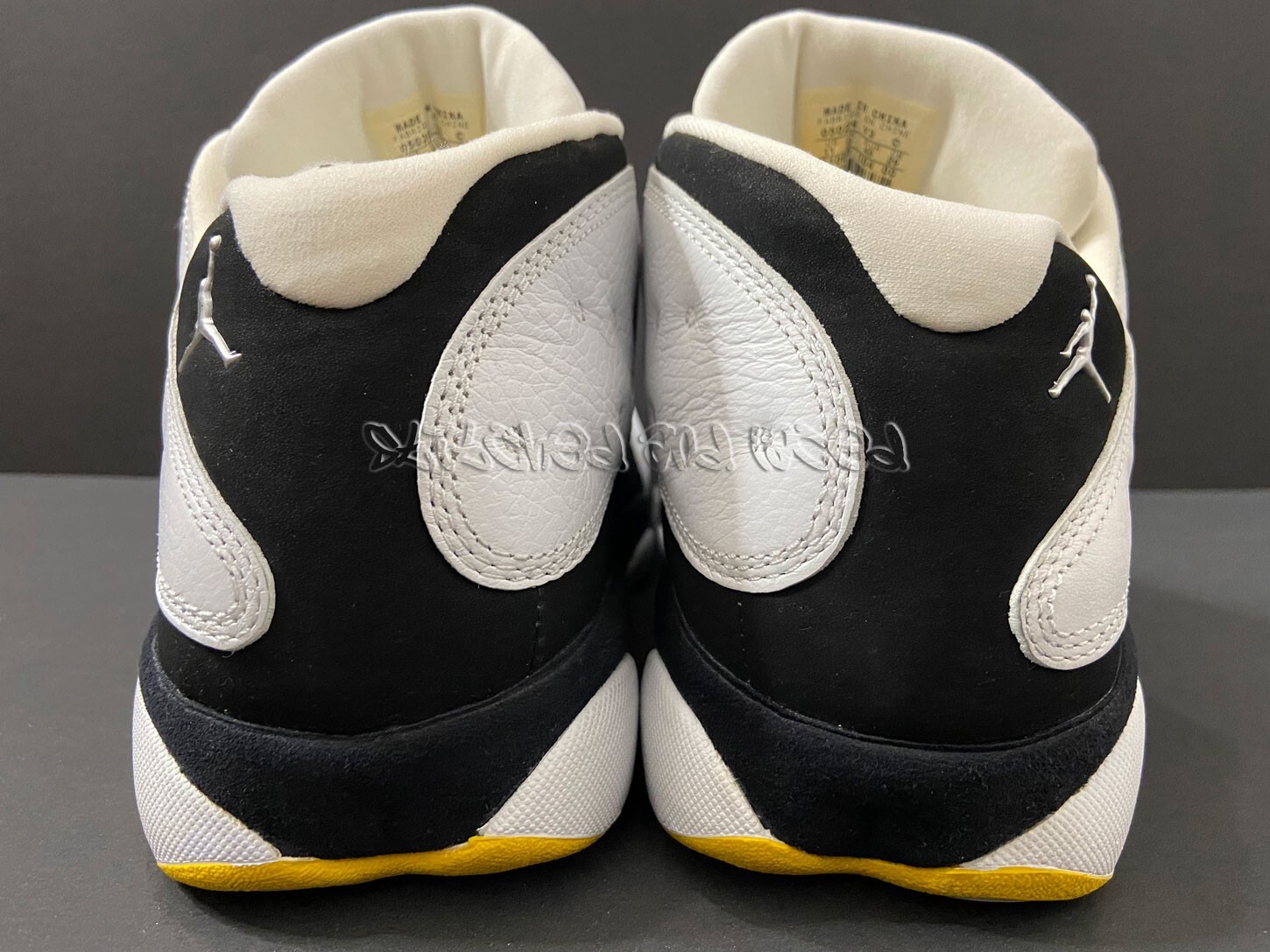 NIKE AIR JORDAN 13 XIII LOW WHITE/MET SILVER-BLAC… - image 6