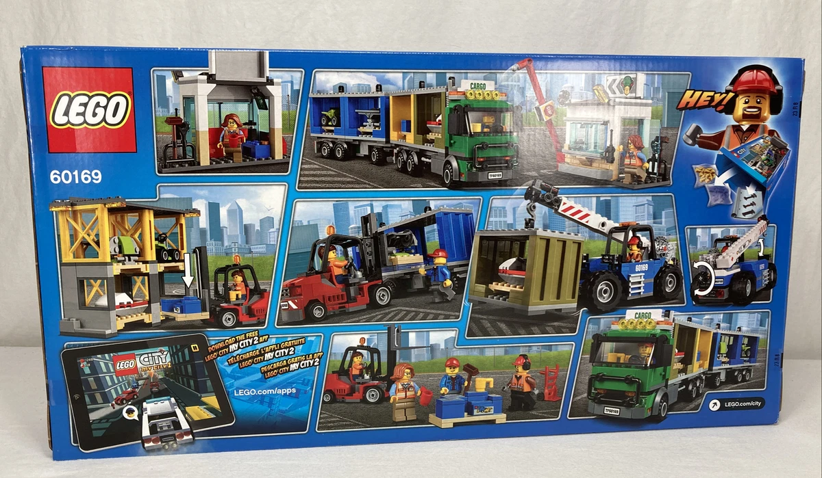 Lego city 60169 cargo terminal hot sale