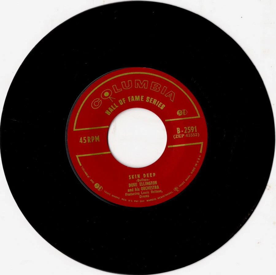 Duke Ellington, Skin Deep / The Mooche, Columbia Hall Of Fame, B 2591, 7" 45 RPM - Image 2 of 3