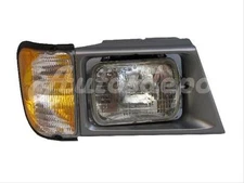 FOR 92-02 ECONOLINE VAN SEALED BEAM HEADLIGHT BEZEL CORNER LIGHT RH 3PCS