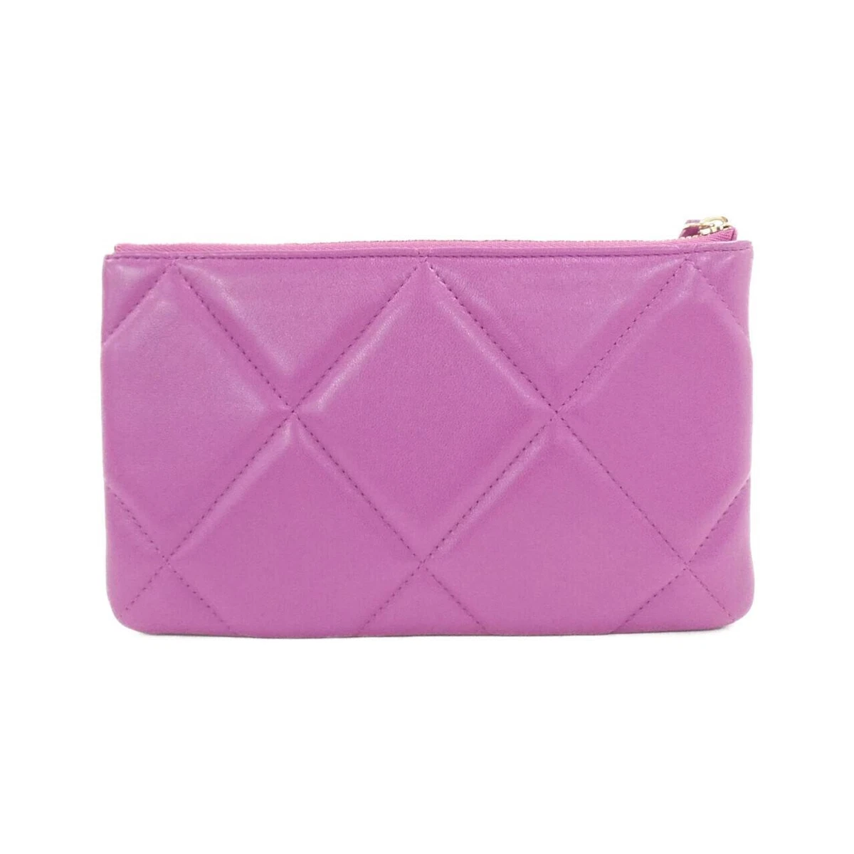 Chanel Black Quilted Leather 19 Pouch For Sale at 1stDibs #49 Chanel Black Quilted Leather 19 Pouch For Sale at 1stDibs