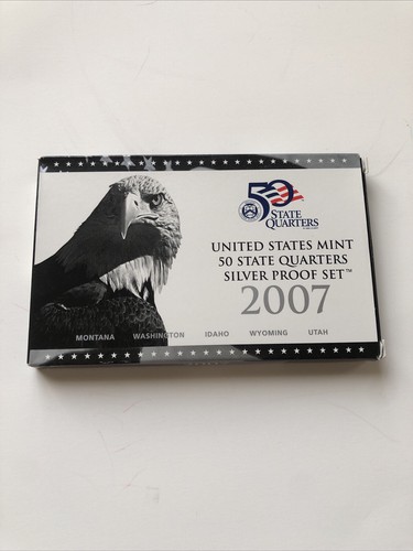 U.S. Mint 50 State Quarters Silver Proof Set - 2007 - 第 1/3 張圖片