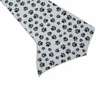 Animal Small Paw Print Cotton Table Runner Kids Room Party Table Decor