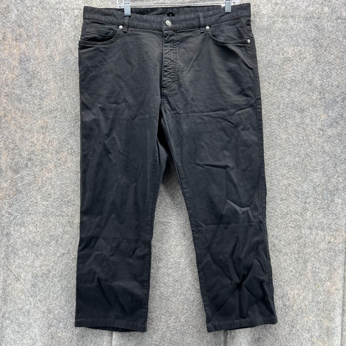 Ermenegildo Zegna Jeans Men 38 Adult Dark Black Denim Pants Ermenegildo Zegna Jeans Men 38 Adult Dark Black Denim Pants