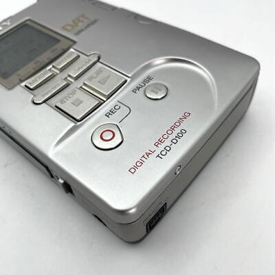 SONY TCD-D100 Digital Recording DAT Walkman Portable Player SONY TCD-D100 Digital Recording DAT Walkman Portable Player