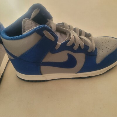Nike Dunk High Royal Blue/grey - 317982-006...size 10.5