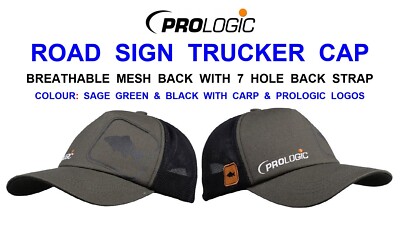 PROLOGIC ROAD SIGN TRUCKER CAP FOR CUSTOM SMX MKII BITE ALARM ROD POD FISHING