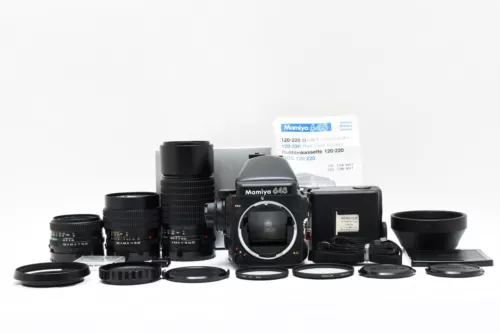 [Near Mint] Mamiya 645 Pro + Sekor C 80mm f2.8 N + 45mm f2.8 N + 210mm f4 N From