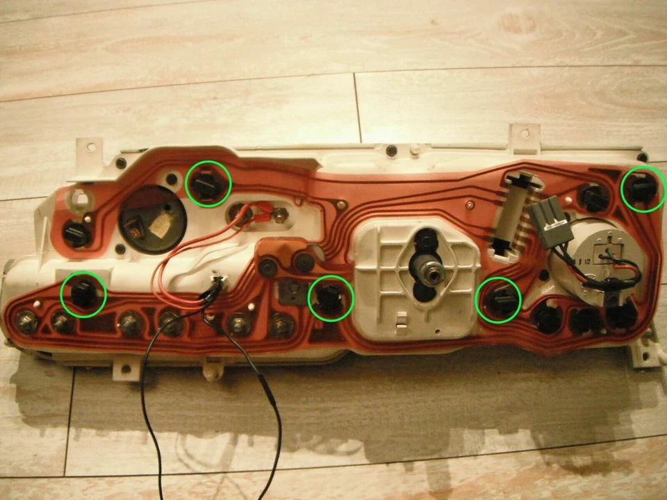 Gauge Cluster LED Dash Kit Cool White For 1972-1979 Ford Torino Ranchero Cougar — 第 3/4 张图片