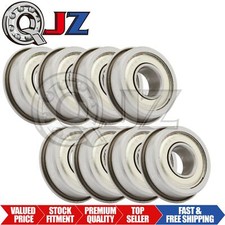 8-Pack FR4-ZZ Deep Groove Flanged Ball Bearing 1/4" ID x 5/8" OD x 0.196" W