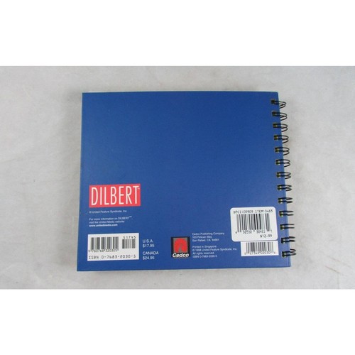Offering this Trapped in a Dilbert World Book of Days planner / organizer. It w - Picture 8 of 9