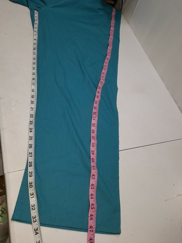 Landau Essentials Unisex Drawstring Scrub Pants Green Sz 2XL XXL Pockets - Picture 5 of 9