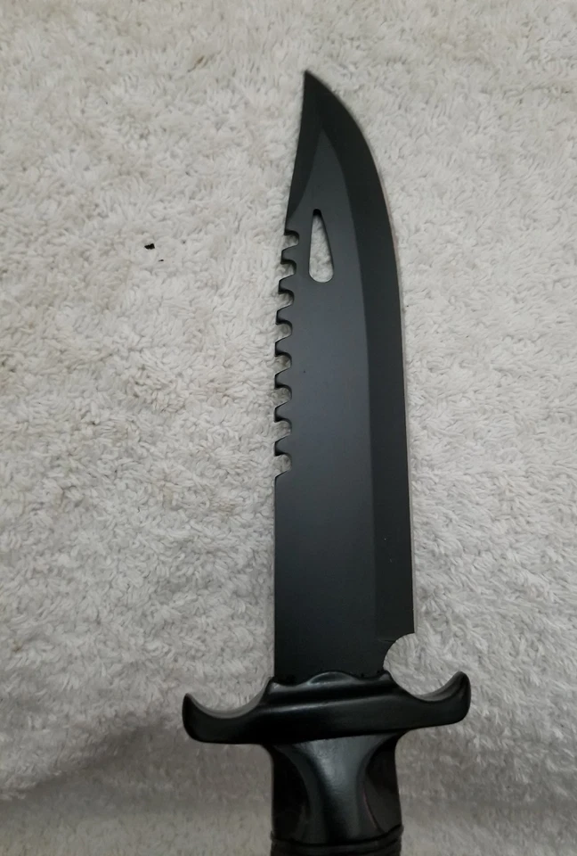 Cuchillo de acero inoxidable Frost Cutlery Camper's Companion con brújula (usado) Foto 4 de 4